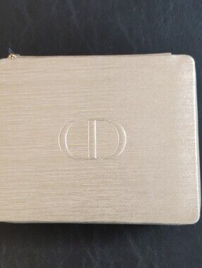 Dior Gold Embossed Accessory Case